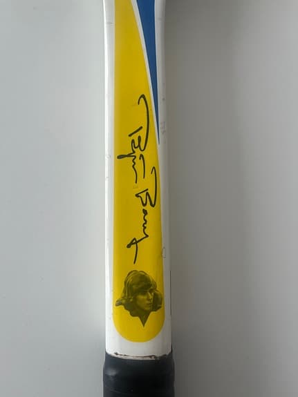Vintage Donnay Björn Borg tennisracketar 70-tal. Samlarobjekt.