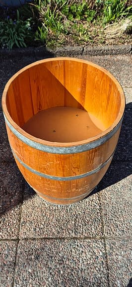 Fin trätunna till sommaren