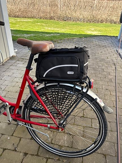 3st Cykelväskor för pakethållare och styre svart