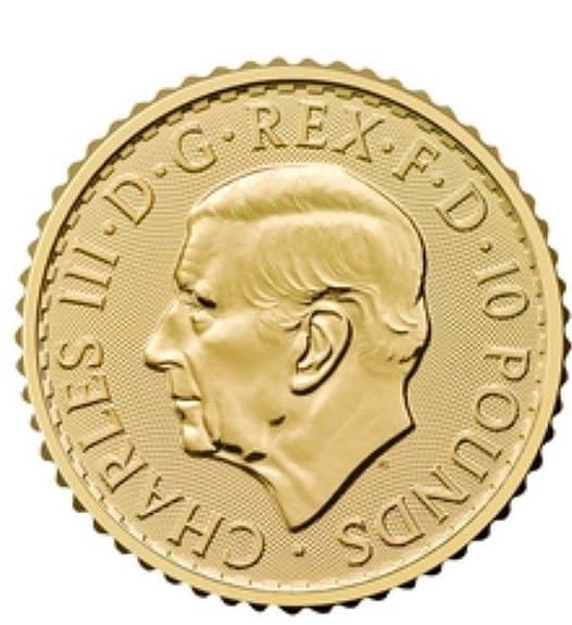 Britannia guldmynt 1/10 oz 2026
