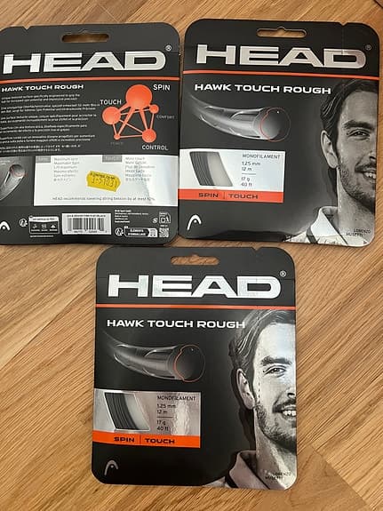 Head Hawk Touch Rough string