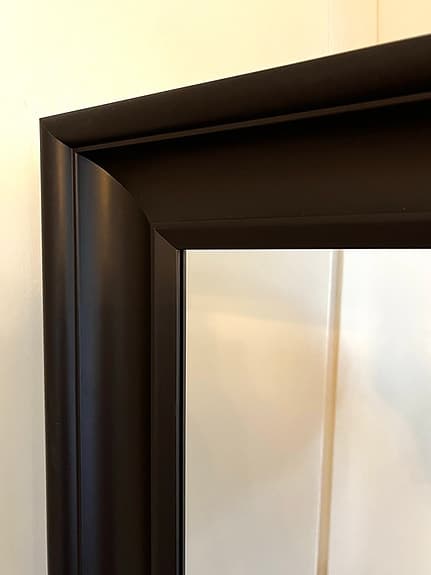 IKEA spegel med svart ram