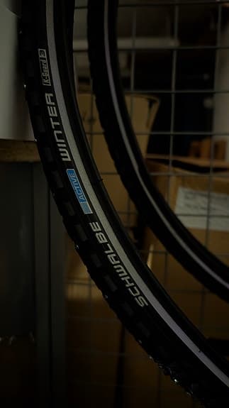 Nya Vinterdäck cykel - Schwalbe dubbdäck 30-622 (700x30C) – Oanvända!