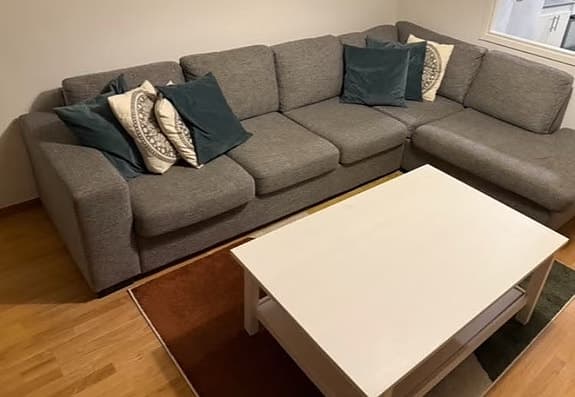 4-sits soffa med divan