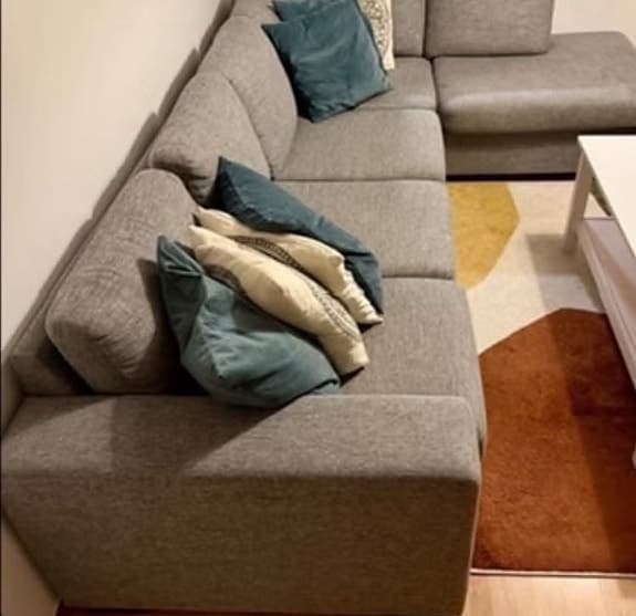 4-sits soffa med divan