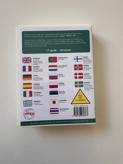 Engelsk språkkurs Grundkurs språkkurs med cd och övningsbok