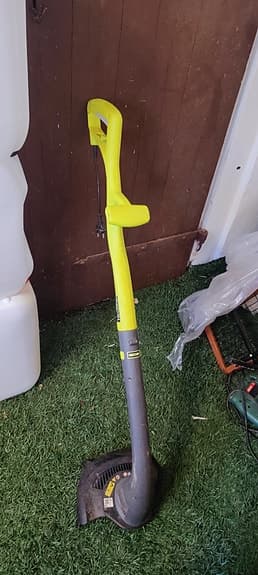 Ryobi grästrimmer el gul/grå