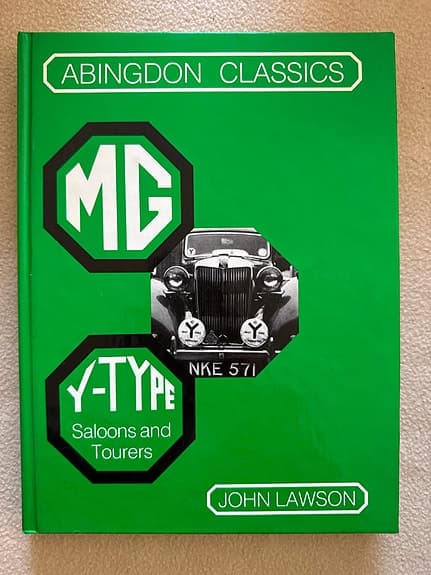 Abingdon Classics MG Y-Type Saloons and Tourers bok