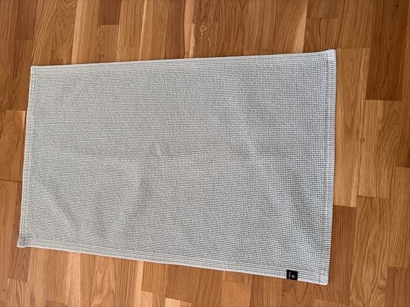 Himla badrumsmatta i ljusgrön