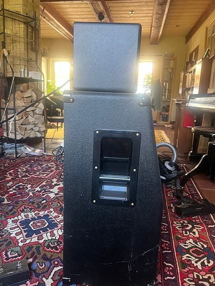 Marshall Origin 50H Topp + Marshall M412A 4x12 kabinett - Modern vintage rigg