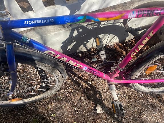 Giant Stonebreaker herr landsvägscykel M 27,5" blå/rosa