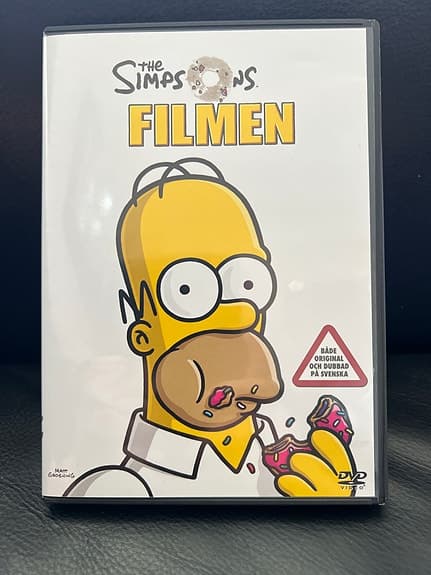 The Simpsons Filmen DVD