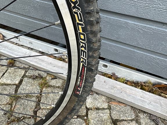 Mavic XM 117 cykelhjul med Shimano Deore XT nav och skivbroms