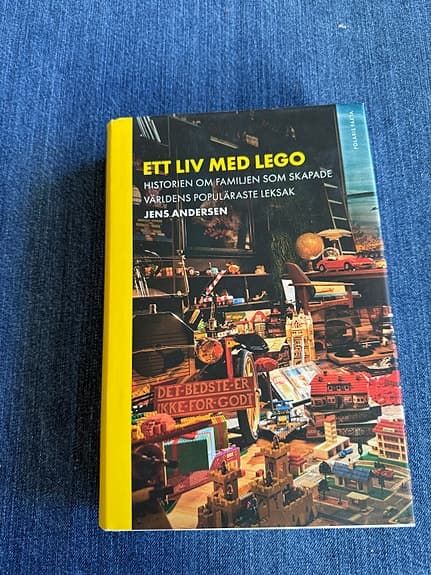 Polaris Ett liv med Lego bok inbunden svenska
