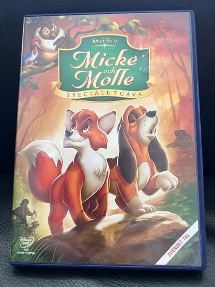 Disney Micke och Molle dvd specialutgåva
