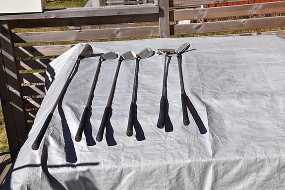 Golfset, dam och herr