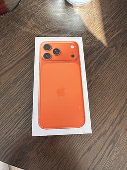 Apple iPhone 17  Pro Max 256 GB Orange .