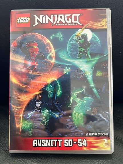 Lego Ninjago dvd avsnitt 50–54