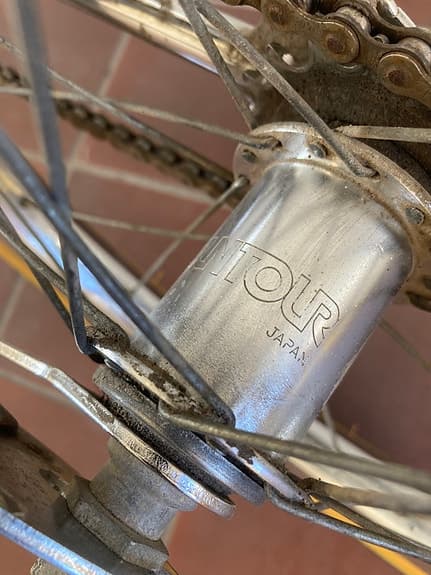Bmx med 16” hjul  80-tal