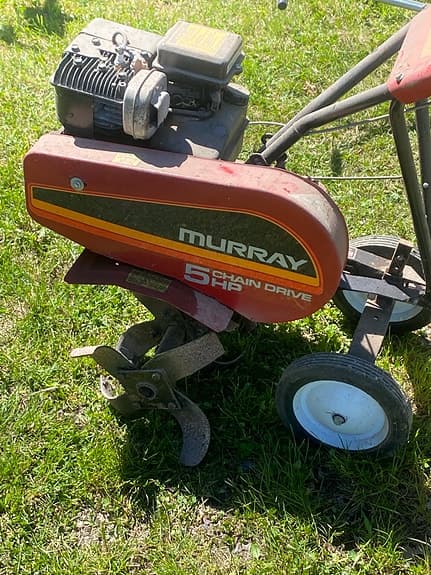 Murray 5 Chain Drive jordfräs bensin röd