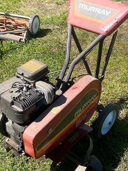 Murray 5 Chain Drive jordfräs bensin röd