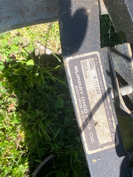 Murray 5 Chain Drive jordfräs bensin röd