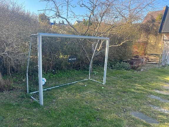 Fotbollsmål metall utomhus