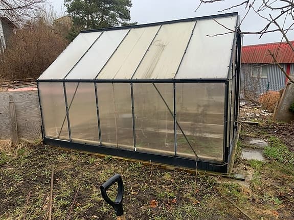 Växthus i bra skick