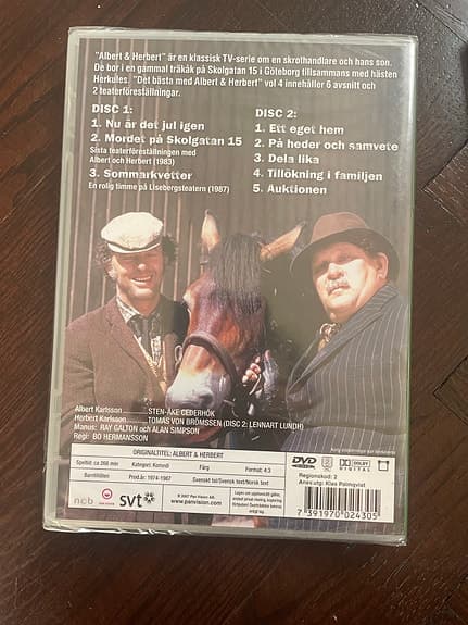 Albert & Herbert DVD box