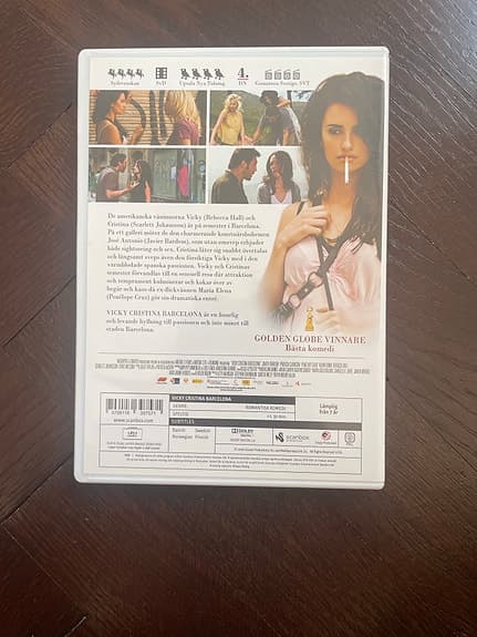 Vicky Cristina Barcelona DVD-film