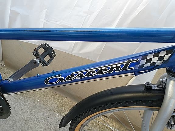 Crescent hybridcykel XL 26" blå unisex