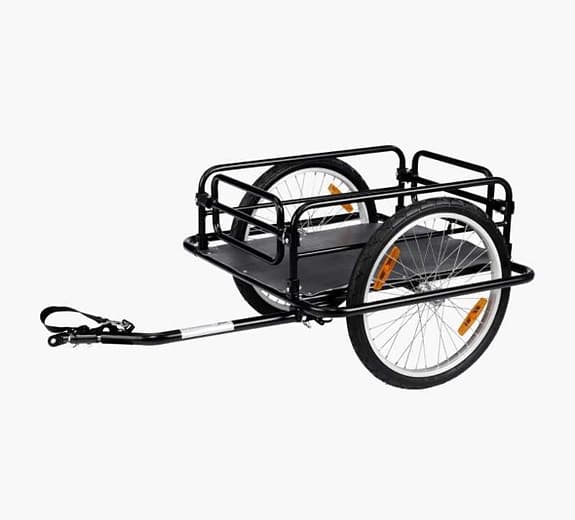 Cykelkärra säljes helt oanvänd .