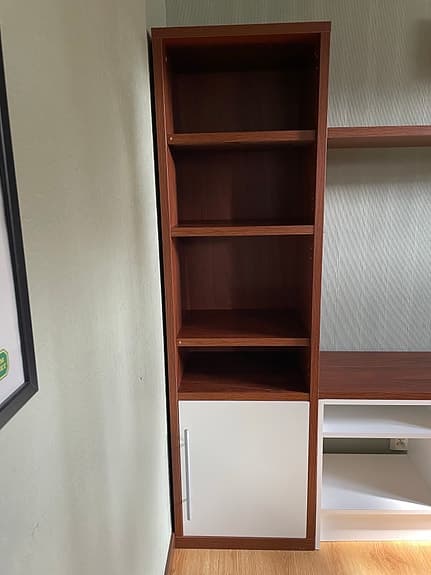 Vitrin/tv-möbel från IKEA