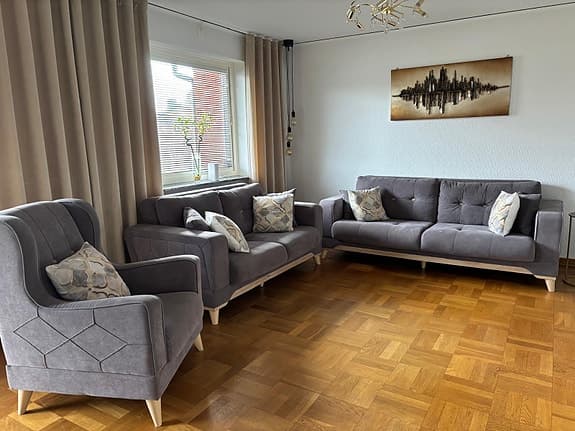 soffa grupp med fåtölj