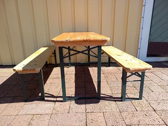 Barn bänkset – perfekt för trädgård