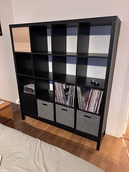 Ikea Kallax (rumsavdelare) Monterad och klar!