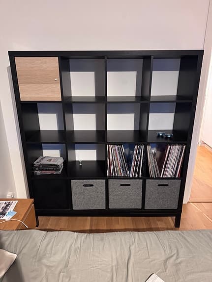 Ikea Kallax (rumsavdelare) Monterad och klar!