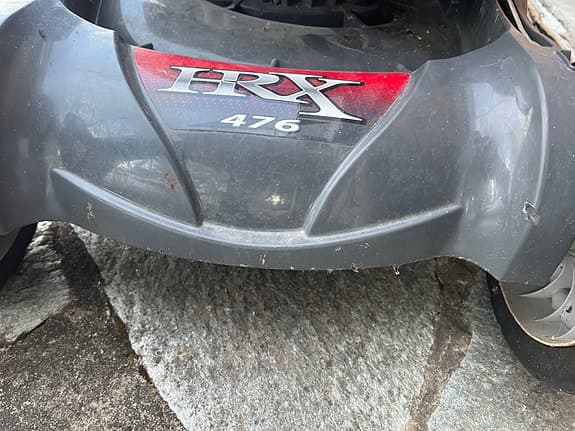 Honda HRX 476 gräsklippare med uppsamlare