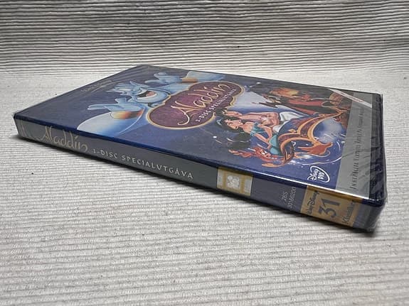 Disney Aladdin DVD 2-disc specialutgåva klassiker nr 31 Ny inplastad