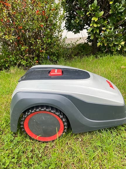 AL-KO Robolinho 500 W robotgräsklippare grå med laddningsstation