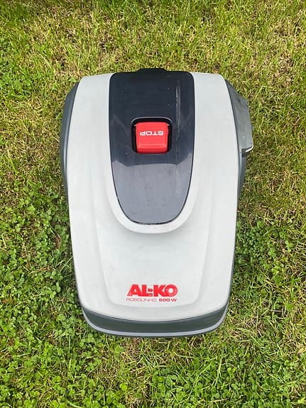 AL-KO Robolinho 500 W robotgräsklippare grå med laddningsstation