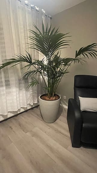 Krukor stora grå för inomhus och utomhusbruk