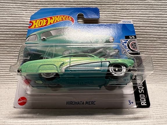 Hot Wheels Hirohata Merc leksaksbil grön