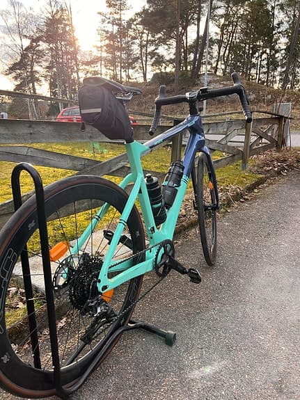 Bianchi Arcadex med carbon hjul