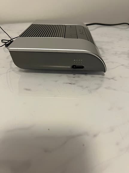 Grundig klockradio med digital display