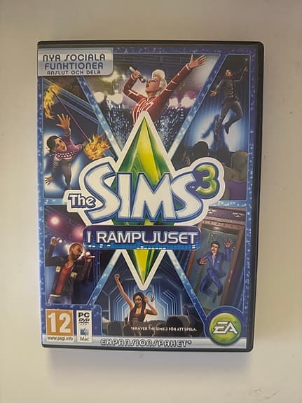 The Sims 3 PC spelpaket Bas spelet inkl 8 expansioner