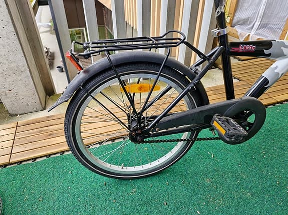 Barncykel 20 -  Svart