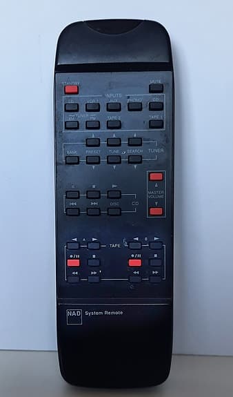 NAD 317 integrerad förstärkare svart