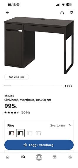 Micke skrivbord