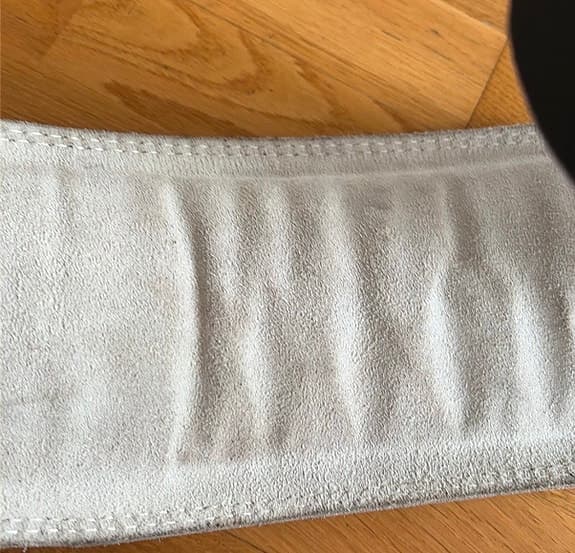 Gorilla Wear träningsbälte läder svart